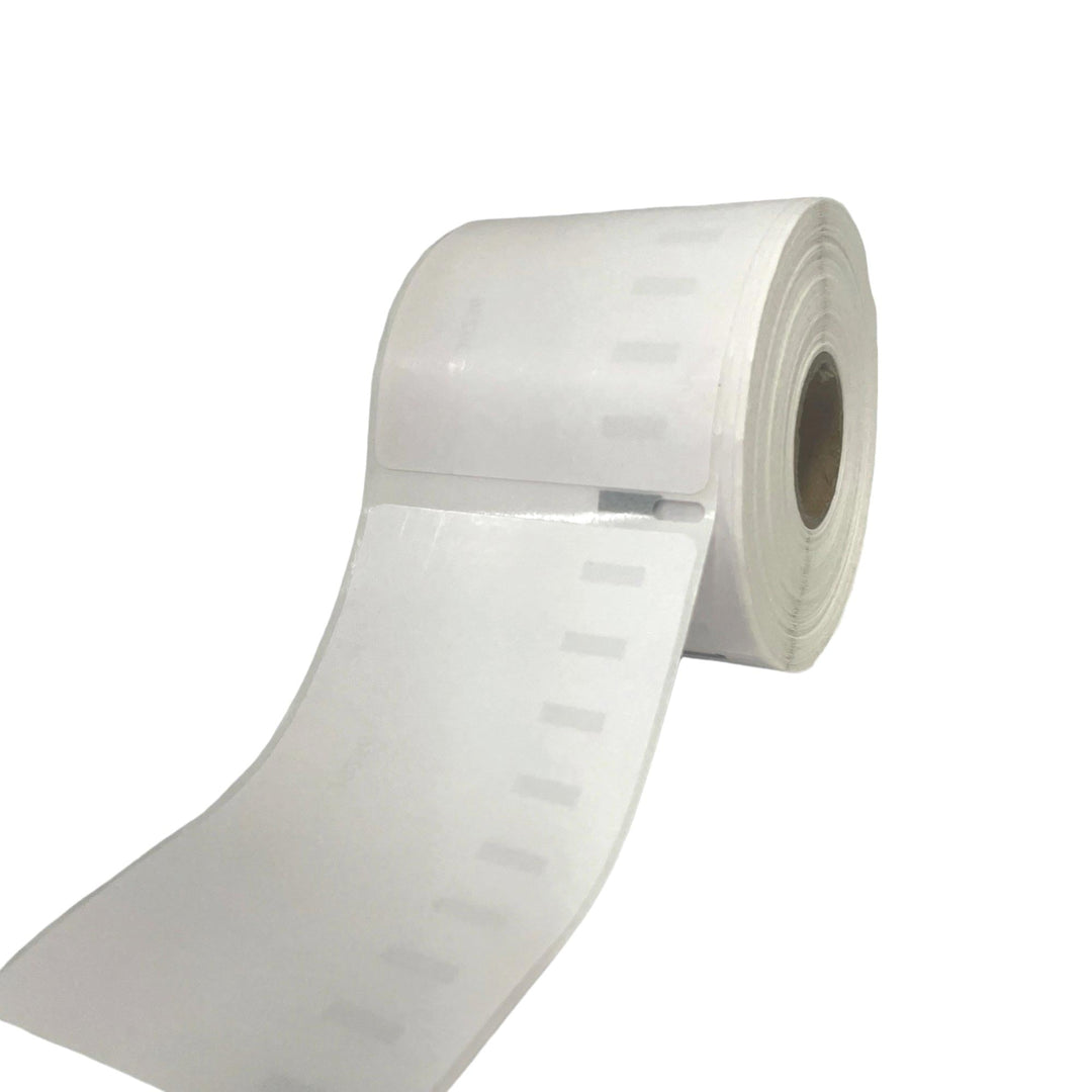 Tooleroo 1 Roll x 300 Thermal Labels 59mmx102mm - White Waterproof Stickers