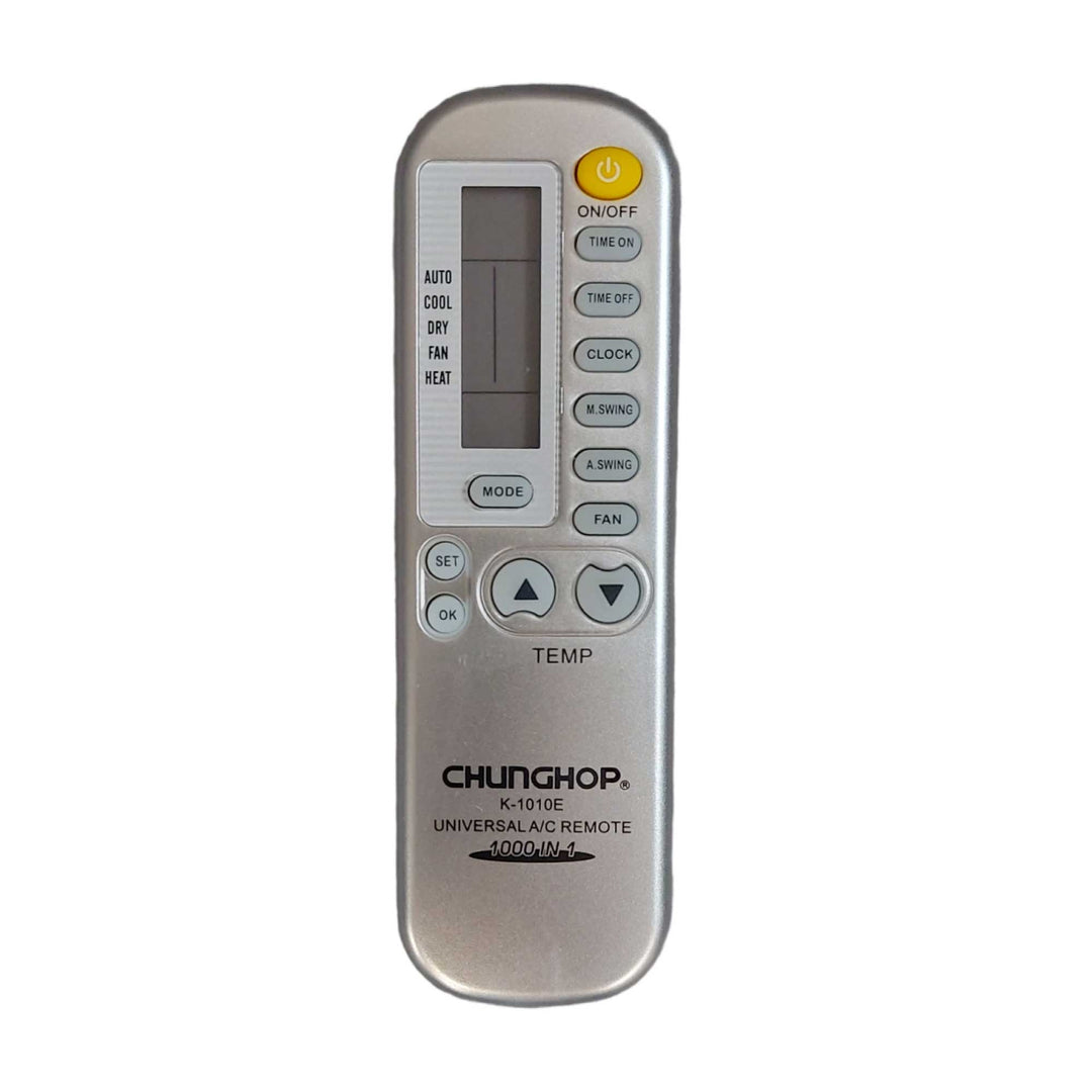 Air Conditioner AC Remote Control Silver - For JINDA JMSTAR JOHNSO KANGLI