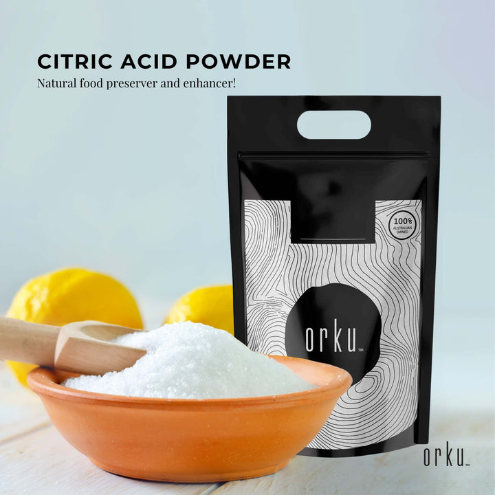 Bulk 20Kg Citric Acid Powder - Food Grade Anhydrous GMO Free Preservative c6h807