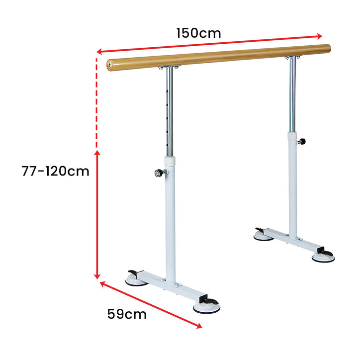 Powertrain Freestanding Ballet Barre - 1.5m