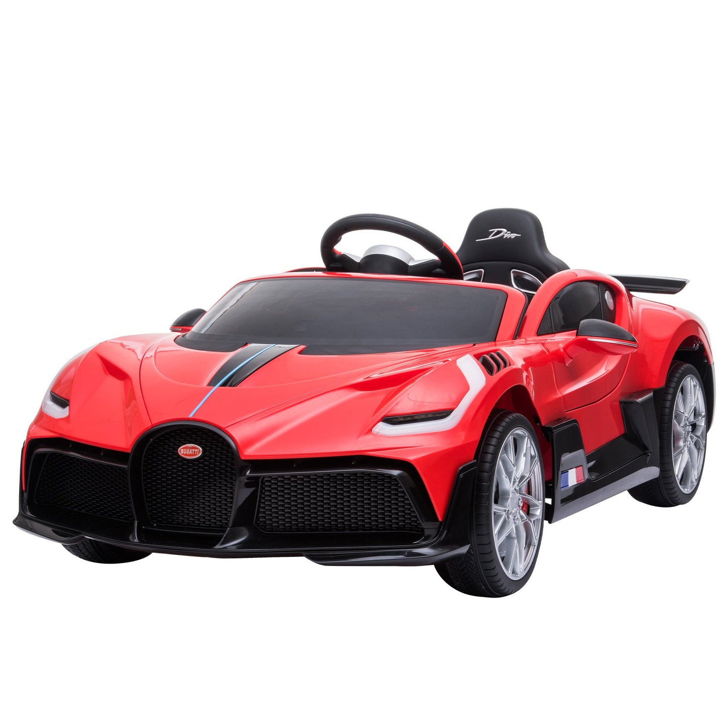 Kahuna Licensed Bugatti Divo Kids Electric Ride On Car - Red