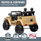 Kahuna Authorised Toyota Fj Cruiser Kids Electric Ride On Car - Khaki