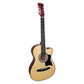 Karrera 38in Cutaway Acoustic Guitar with guitar bag - Natural