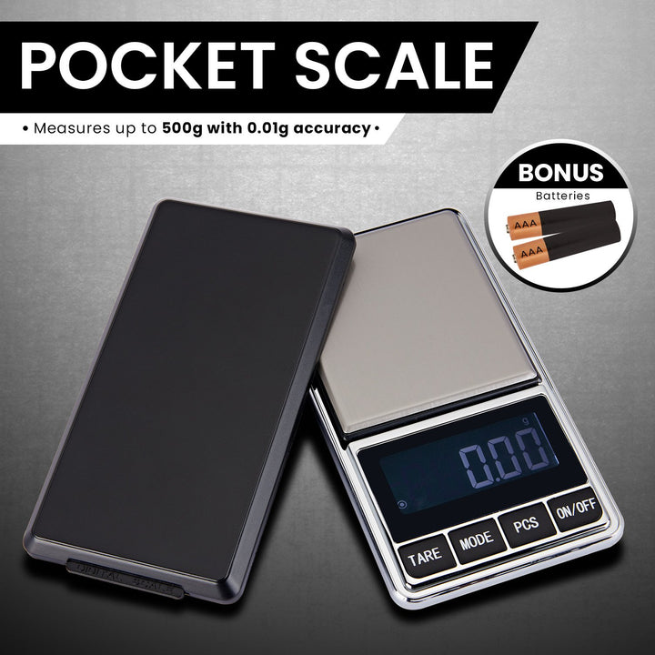 Klika Pocket Digital Electronic Kitchen Scale 500g 0.01gm