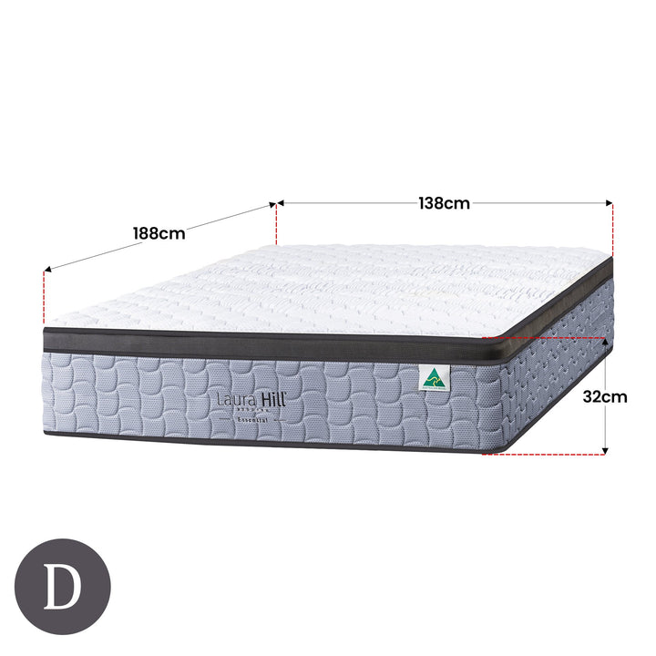 Laura Hill Essential Australian Made Double Premium Mattress