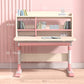 Height Adjustable Children Kids Ergonomic Study Desk 80cm Pink AU