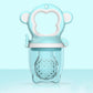 2 X Newborn Baby Food Fruit Nipple Feeder Pacifier Safety Silicone Feeding Tool Brown