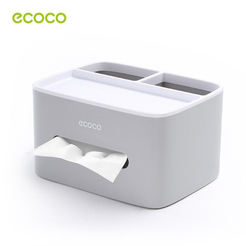 Ecoco Tissue Box Cover Table Napkin Paper Case Car Holder Storage Organizer Dispenser