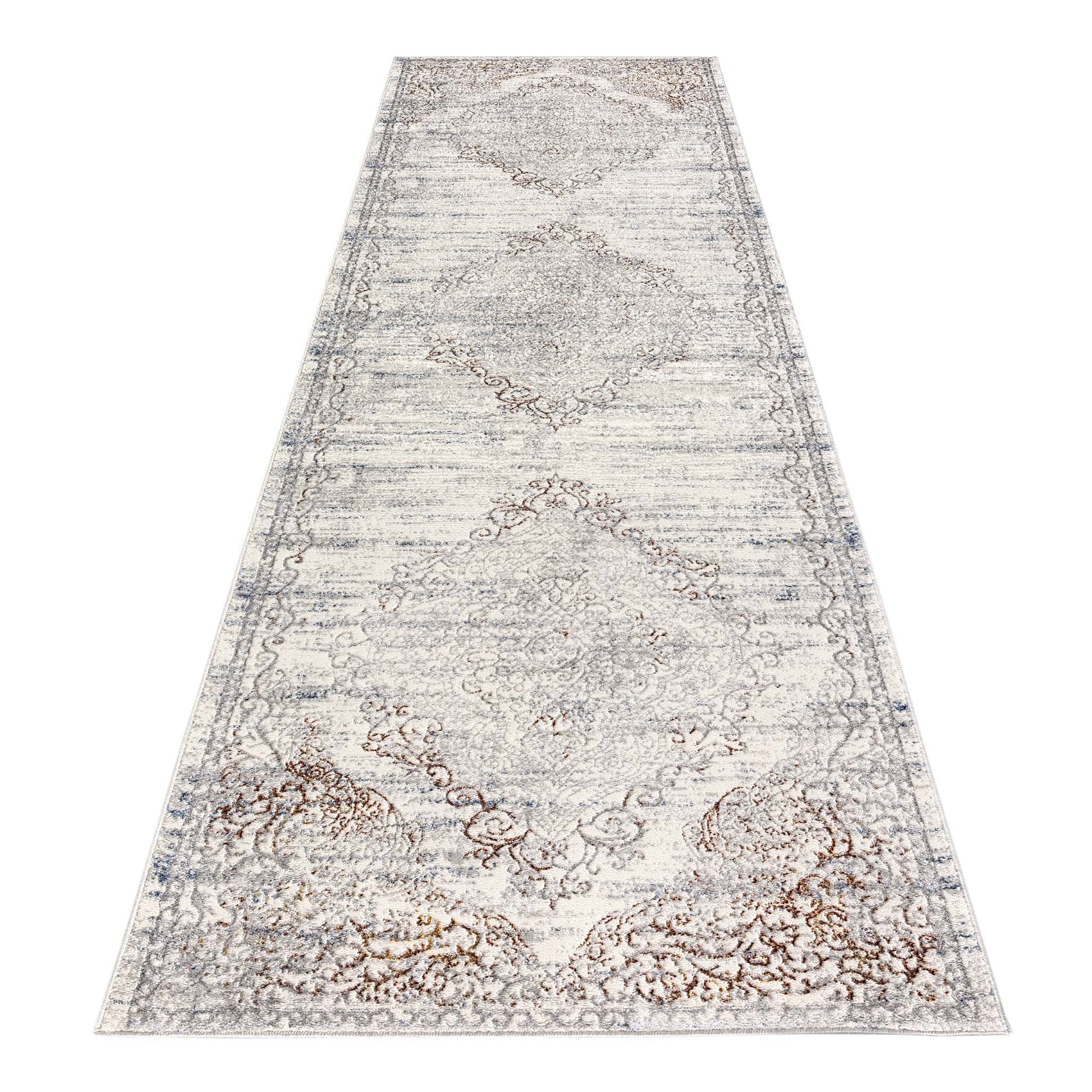 Luxe Vintage Textured Rug - Cream - 160x160