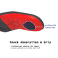 Full Whole Insoles Shoe Inserts L Size Arch Support Foot Pads