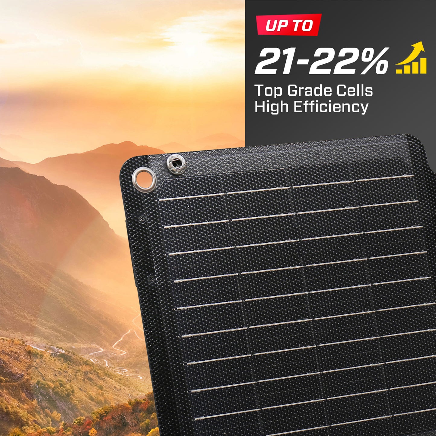 60W Solar Panel Portable Charger JumpsPower Power Generator Foldable