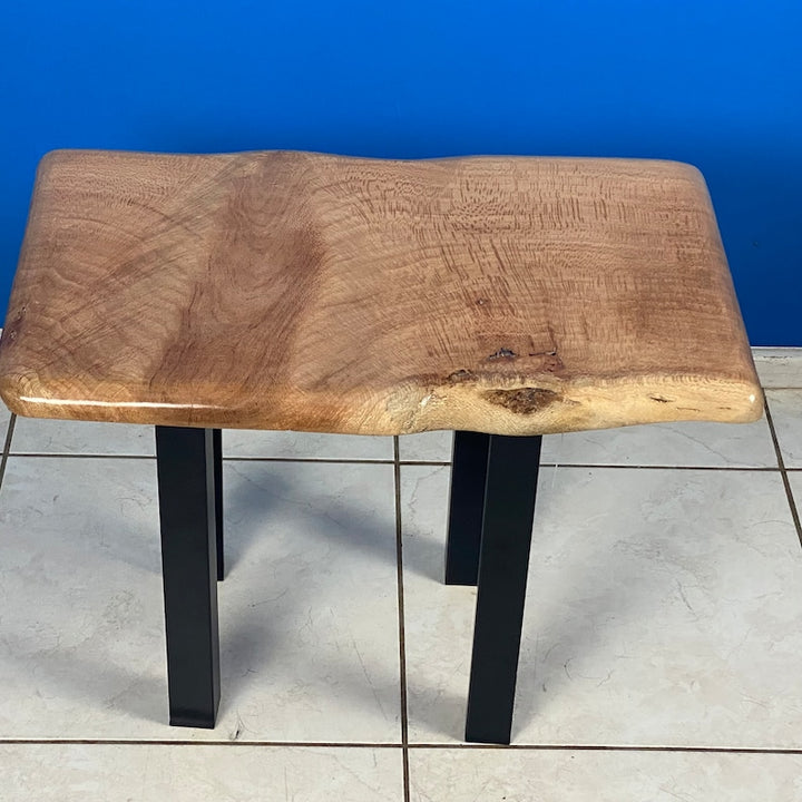 Bedside side Table- Live Edge Silky Oak Australian Timber