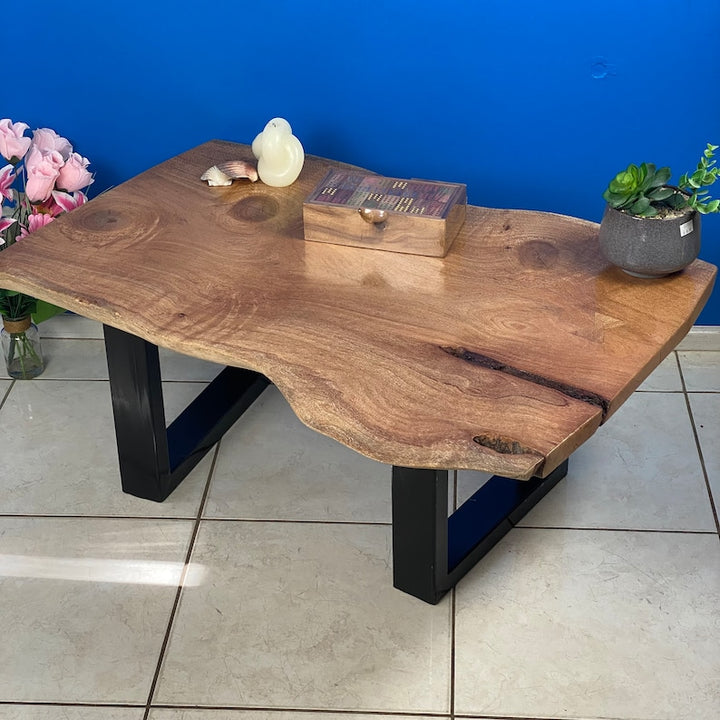 Coffee side table Silky Oak handmade in Australia