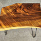 Raintree Wood Live Edge Coffee Table-40-50 cm