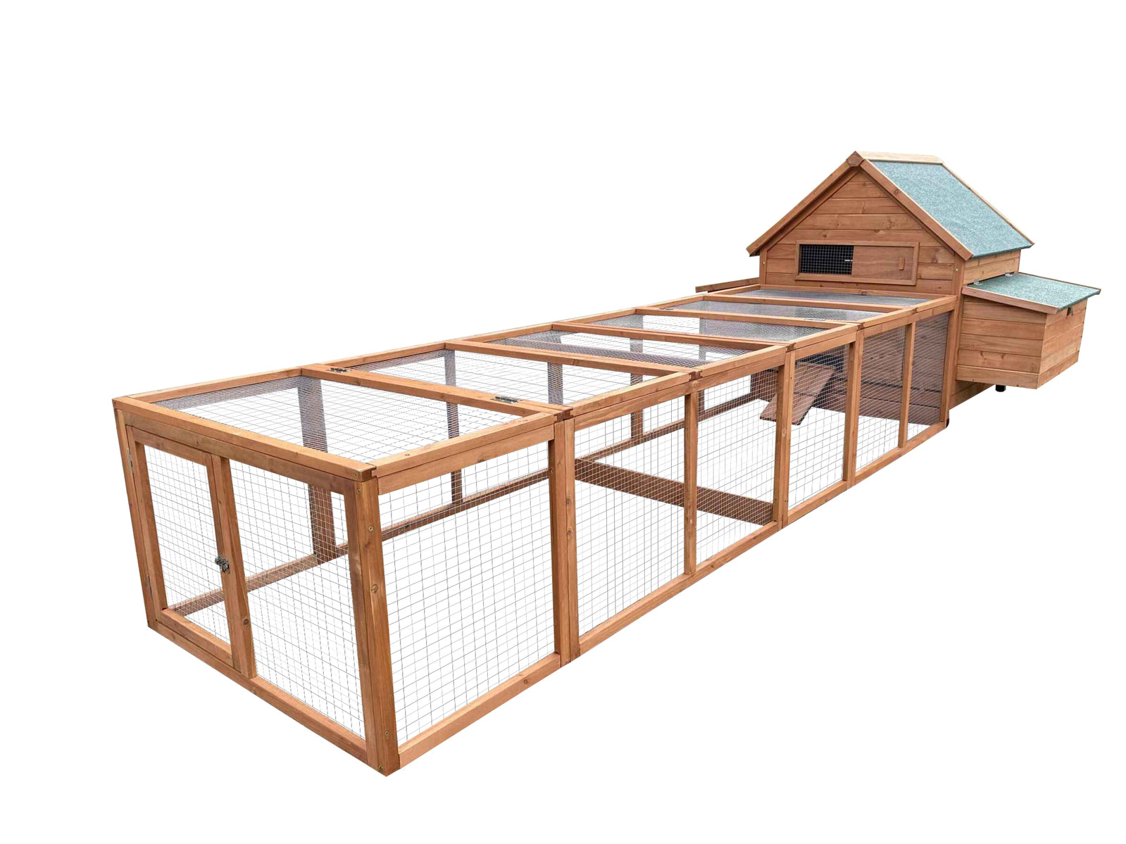 YES4PETS XXL Chicken Coop Rabbit Hutch Ferret Cage Hen Chook Cat Kitten House With Run