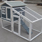 YES4PETS Large Chicken Coop Rabbit Guinea Pig Hutch Ferret House Chook Hen House Run