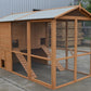 YES4PETS XXXL Walk-in Chicken Coop Rabbit Guinea Pig Hutch Ferret Hen Cat House