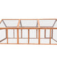 YES4PETS 250 CM Large Chicken Coop Run Guinea Pig Cage Villa Extension Rabbit Hutch House Pen