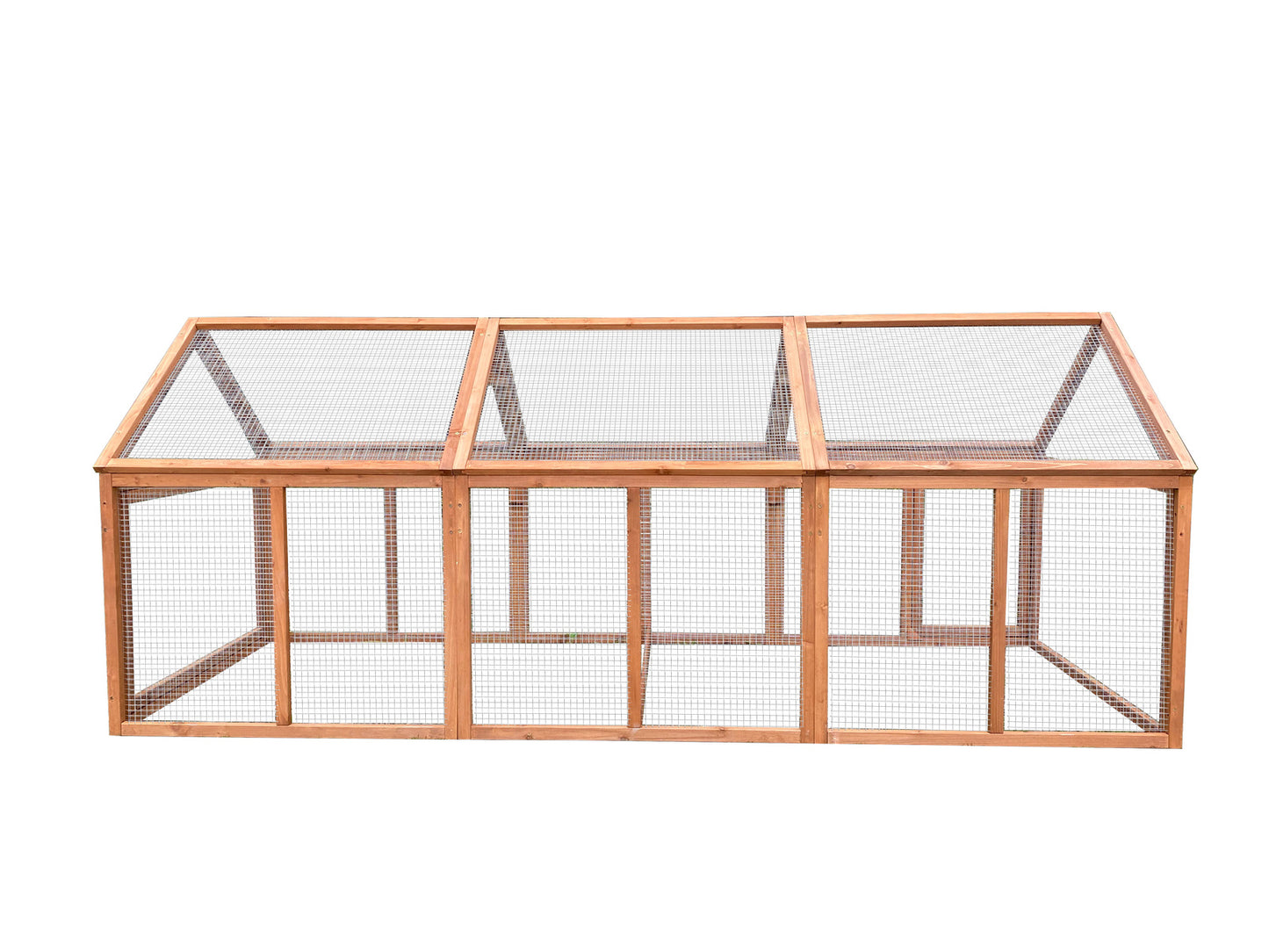 YES4PETS 250 CM Large Chicken Coop Run Guinea Pig Cage Villa Extension Rabbit Hutch House Pen