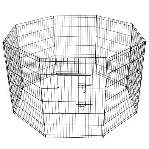 YES4PETS 42' Dog Rabbit Playpen Exercise Puppy Enclosure Fence with cover