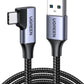 UGREEN 20299 Right Angle USB-C Fast Charging Cable 5Gbps 1M