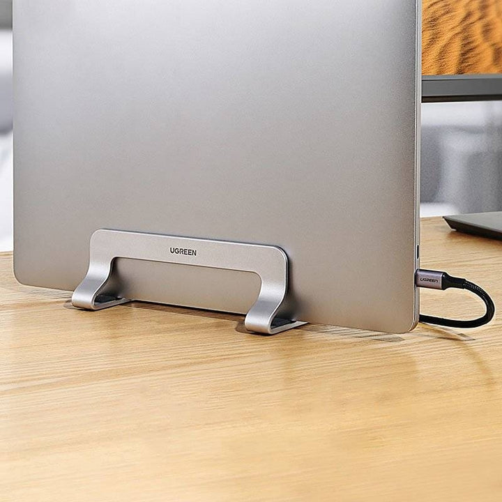 UGREEN 20471 Aluminium Vertical Laptop Stand Compatible up to 12-26mm