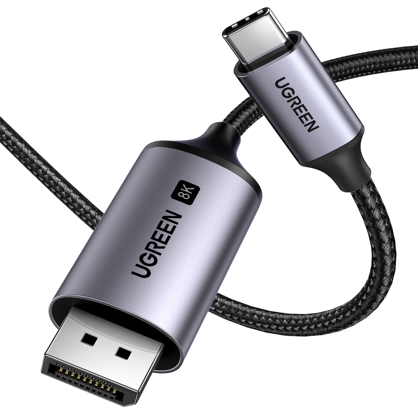 UGREEN 25158 USB-C to DisplayPort 8K Cable 2m