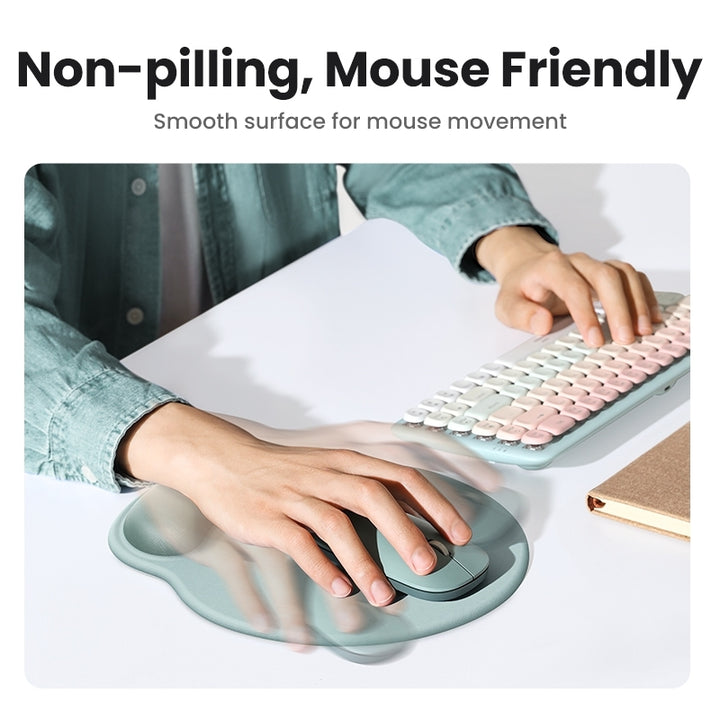 UGREEN 25243 Ergonomic Mouse Pad with Wrist Rest Green