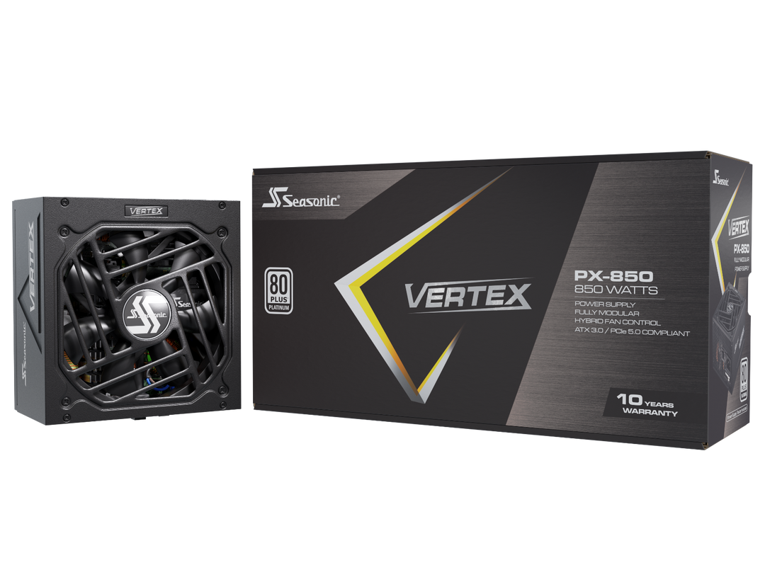 Seasonic VERTEX 850W (PX-850) Platinum Fully Modular PSU ATX 3.0