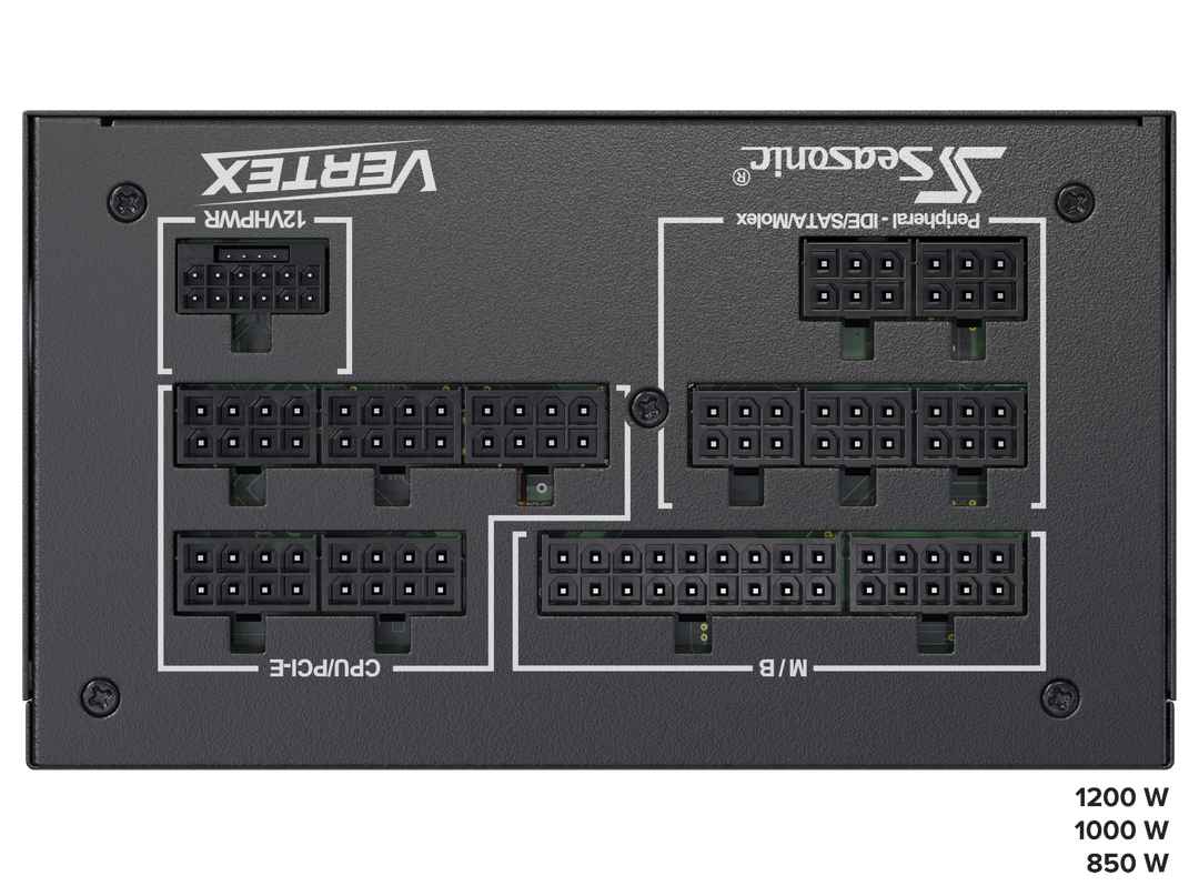 Seasonic VERTEX 850W (GX-850)  80 PLUS Gold Modular PSU