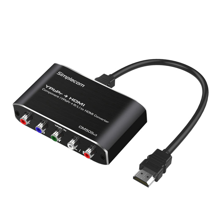 Simplecom CM505v3 Component (YPbPr + Stereo R/L) to HDMI Converter Full HD 1080p