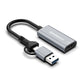 Simplecom DA306C USB 3.0 and USB-C to HDMI Video Card Adapter Full HD 1080p