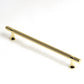 Gold Solid Zinc Kitchen Cabinet Handles Drawer Bar Handle Pull 192mm