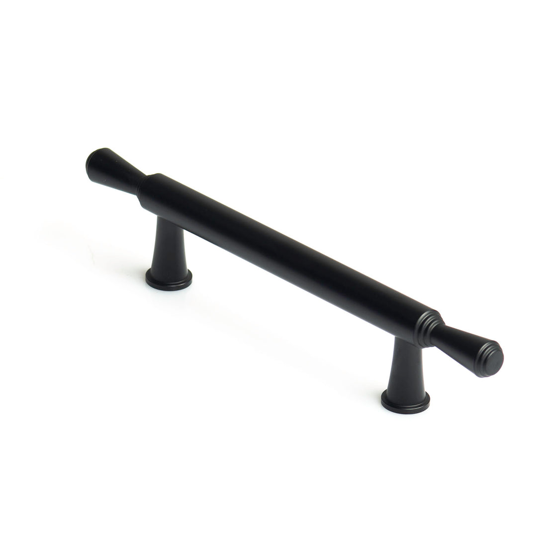 Black Zinc Kitchen Cabinet Handles Drawer Bar Handle Pull 96mm