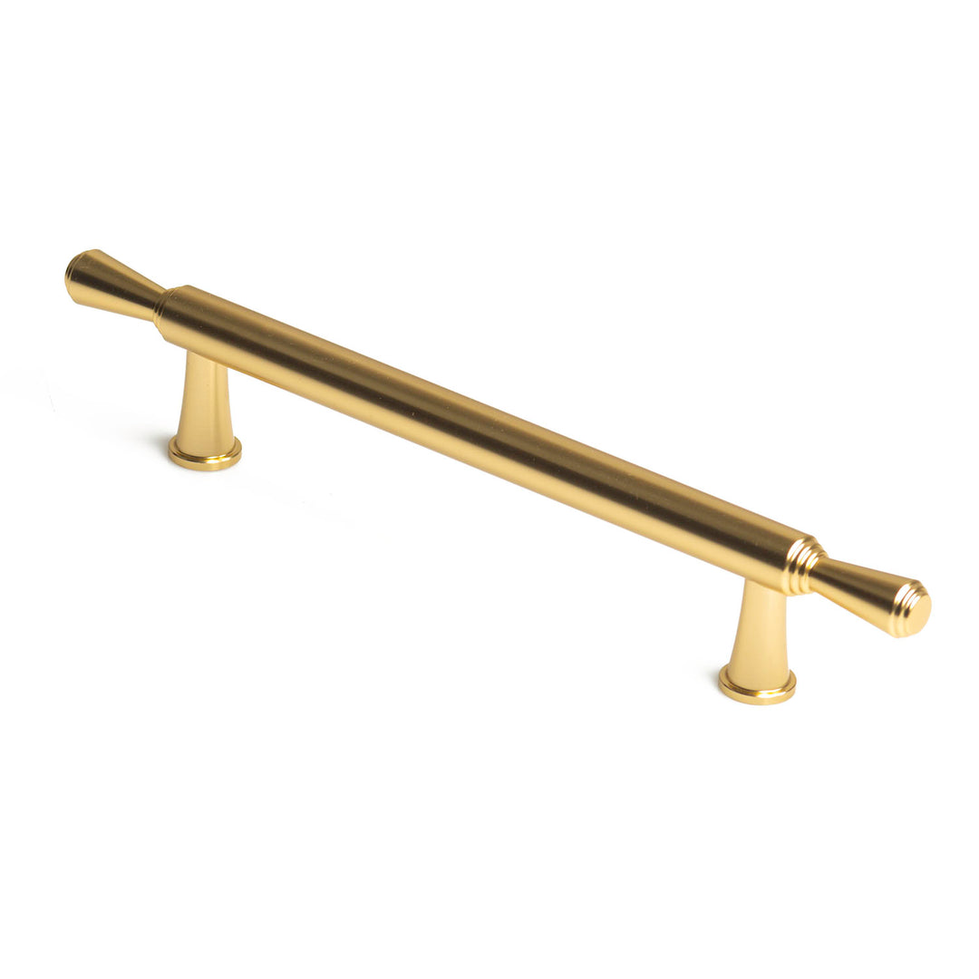 Gold Zinc Kitchen Cabinet Handles Drawer Bar Handle Pull 128mm