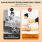 Elbow Support Automatic Rebound Abdominal Wheel Plank Machine Ab Roller Abs Workout Belly Orange