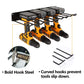 Power Tool Organizer Drill Holder Wall Mount Garage Storage Shelves Rack Wall Storage Organizer Set