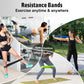 5 Pcs Resistance Bands Exercise Bands Resistance Bands Set Workout Bands Leg Yoga Bands