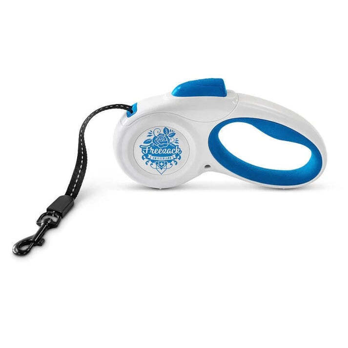 Freezack Switzerland Blue Retractable Dog Leash (Small)