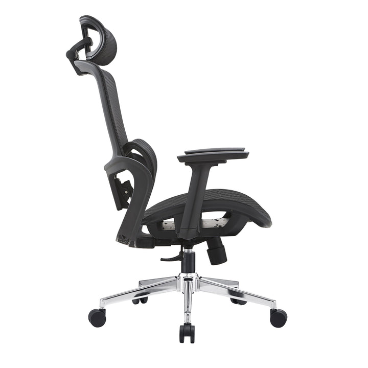 Elena High Back Full Mesh Ergonomic Office Chair In Black