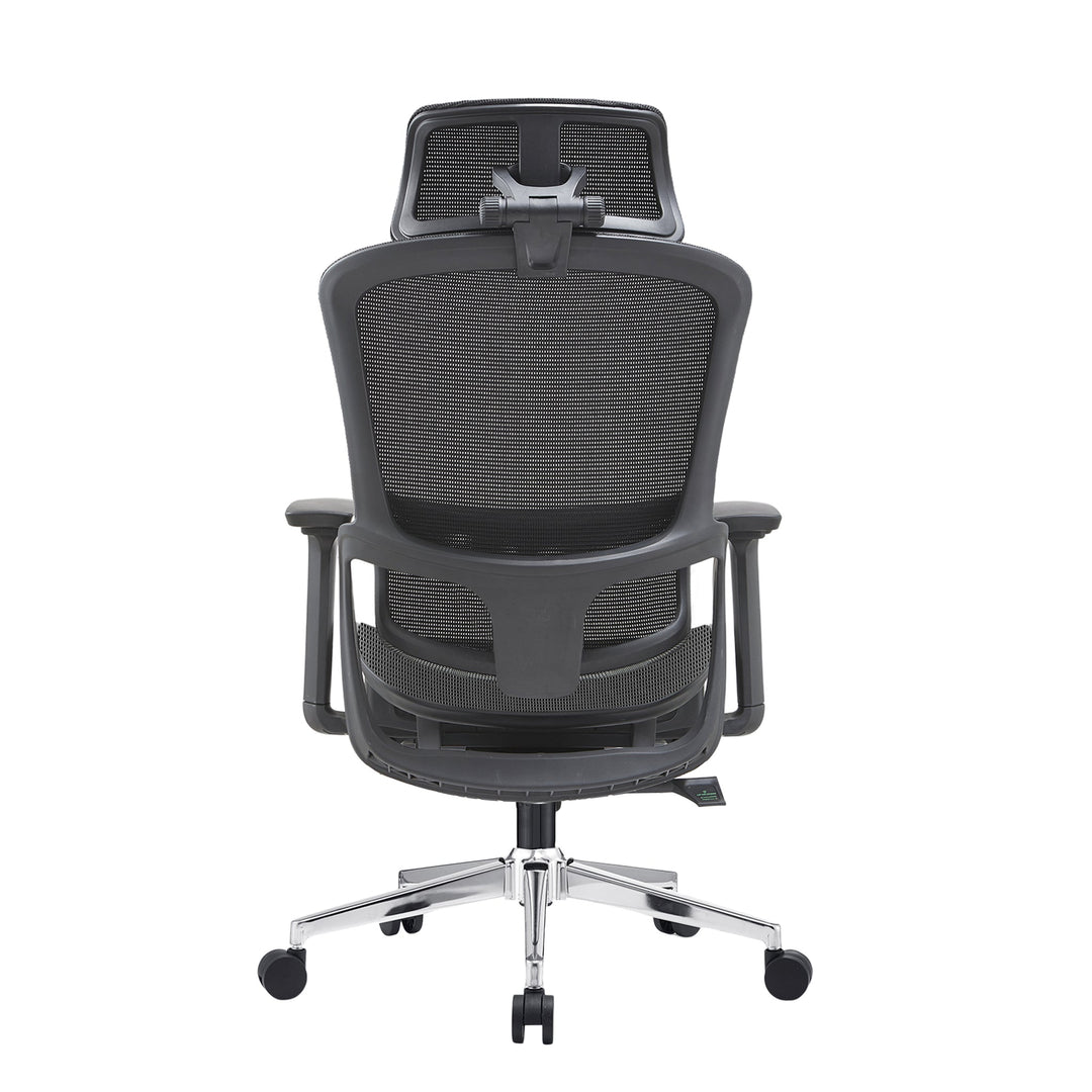 Elena High Back Full Mesh Ergonomic Office Chair In Black