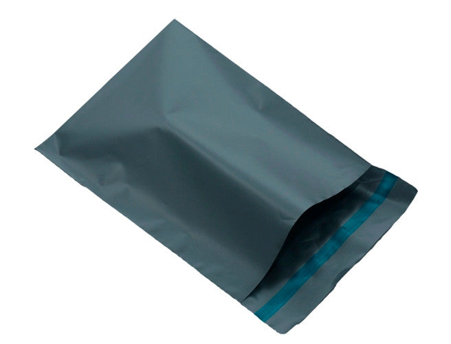 100 Bulk Buuy Pack - 400x300 mm GREY PLASTIC MAILING SATCHEL COURIER BAG POLY POSTAGE SHIPPING POST SELF SEAL