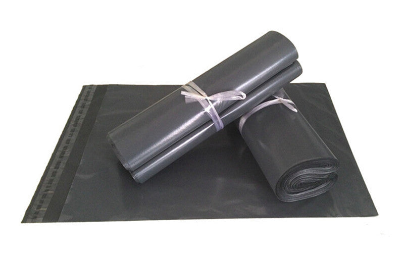 100 Bulk Buuy Pack - 400x300 mm GREY PLASTIC MAILING SATCHEL COURIER BAG POLY POSTAGE SHIPPING POST SELF SEAL