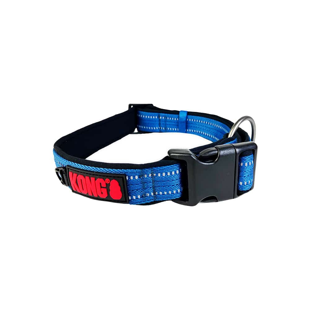 KONG Nylon Blue Collars KCLRLBL