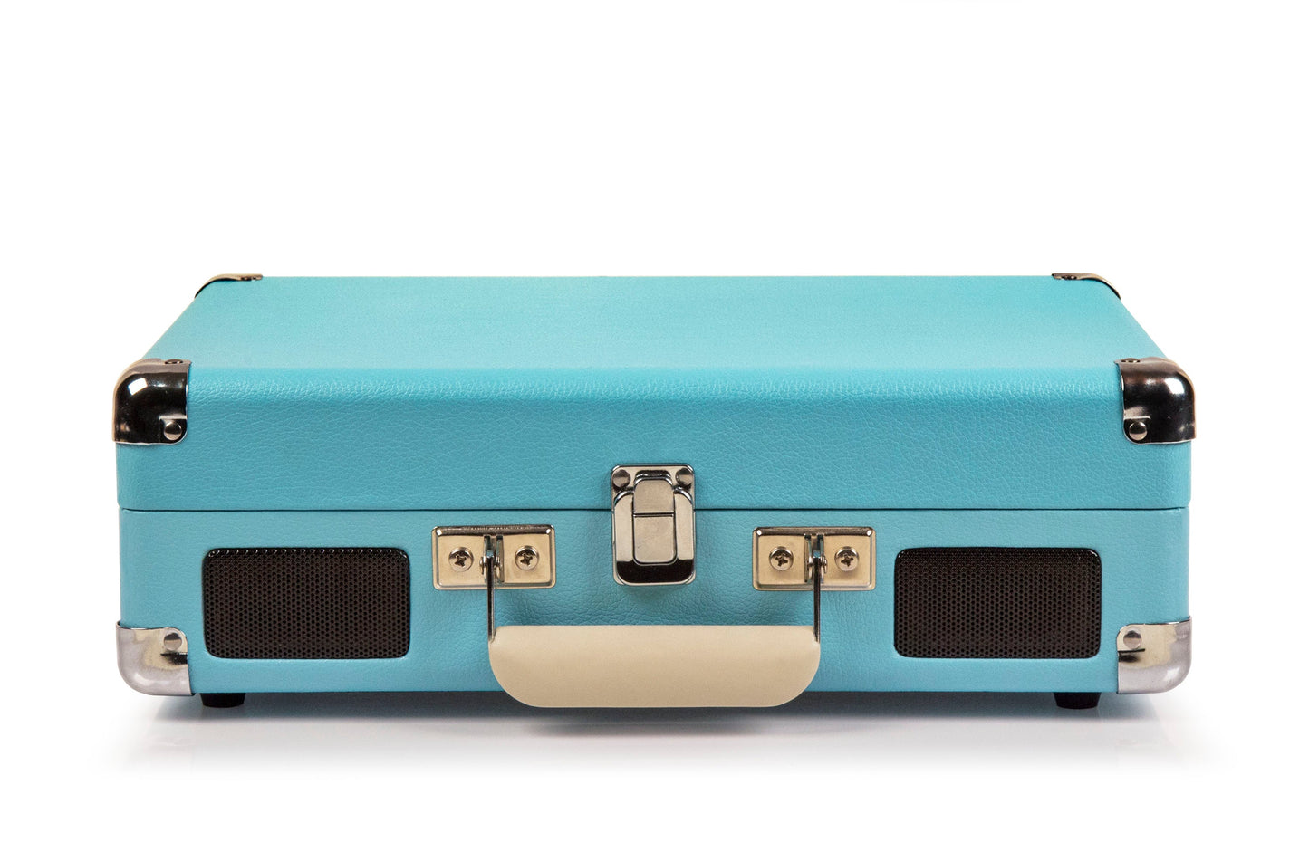 Crosley Cruiser Bluetooth Portable Turntable - Turquoise + Bundled Crosley Record Storage Display Stand