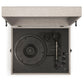 Crosley Voyager Bluetooth Portable Turntable - Grey + Bundled Crosley Record Storage Display Stand