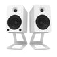 Kanto SE6W Elevated Desktop Speaker Stands for Large Speakers - Pair, White