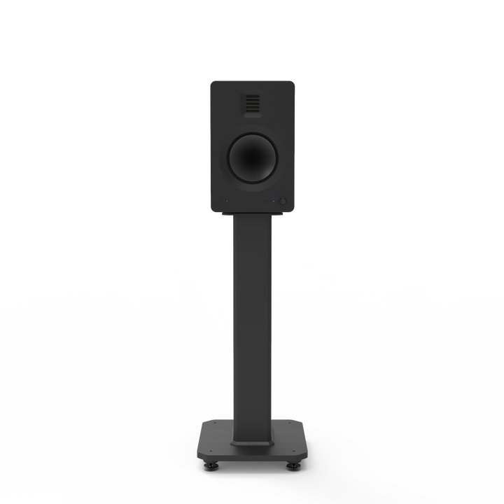 Kanto SX22 22" Tall Fillable Speaker Stands with Isolation Feet - Pair, Black