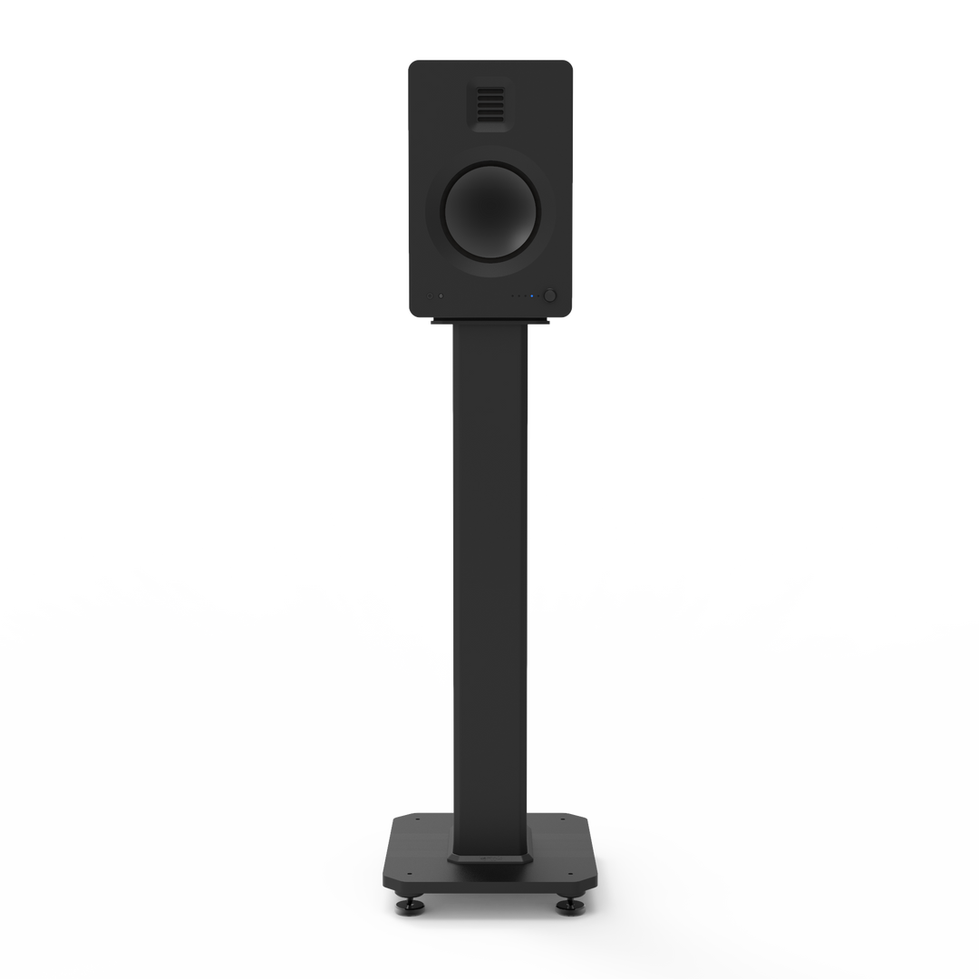 Kanto SX26 26" Tall Fillable Speaker Stands with Isolation Feet - Pair, Black