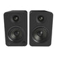 Kanto YU4 140W Powered Bookshelf Speakers with Bluetooth and Phono Preamp - Pair, Matte Black